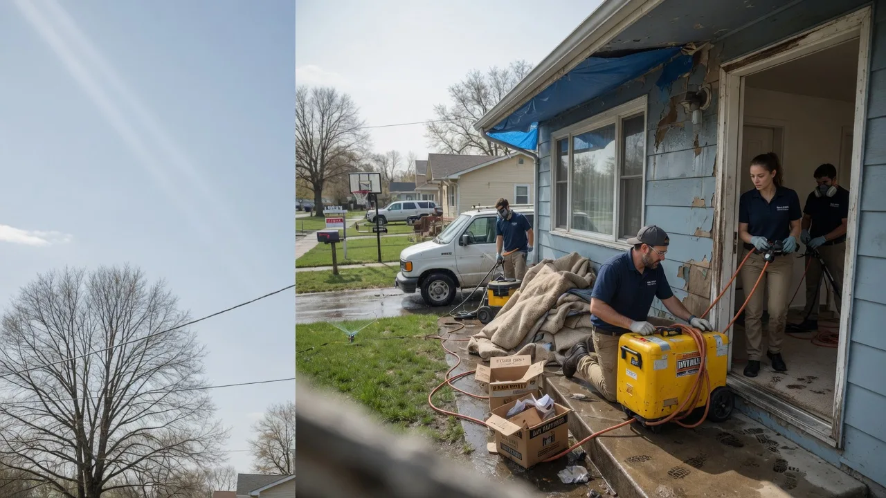 Basement Flood Cleanup in Sabetha, KS near me